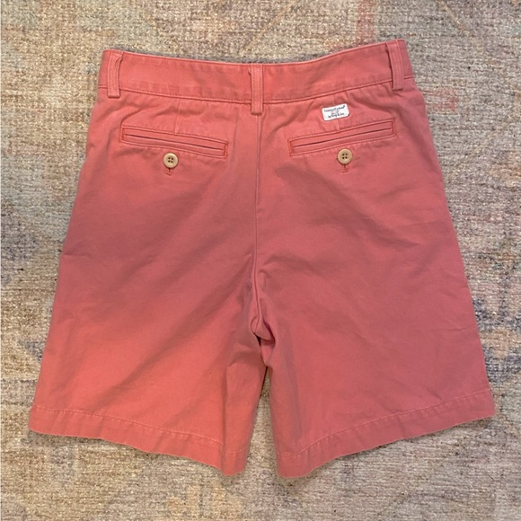 Vineyard Vines Boys Chino Shorts in Faded Red - Picture 3 of 4